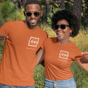 Camiseta Formulário corporativo personalizado - Uniforme de
