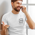 Camiseta Formulário corporativo personalizado - Uniforme de<br><div class="desc">Promova sua empresa na camiseta, onde quer que você vá. Crie sua própria camiseta personalizada com o logotipo de sua própria empresa. O impressão pode ser colocado na frente, na área do bolso e na parte traseira. Vestir t-shirts de promocional com o logotipo da sua empresa em feiras comerciais e...</div>