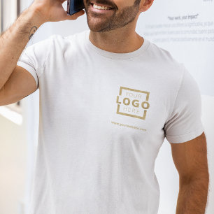 Camiseta Formulário corporativo personalizado - Uniforme de