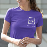 Camiseta Formulário corporativo personalizado - Uniforme de<br><div class="desc">Promova sua empresa na camiseta, onde quer que você vá. Crie sua própria camiseta personalizada com o logotipo de sua própria empresa. O impressão pode ser colocado na frente, na área do bolso e na parte traseira. Vestir t-shirts de promocional com o logotipo da sua empresa em feiras comerciais e...</div>