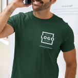 Camiseta Formulário corporativo personalizado - Uniforme de<br><div class="desc">Promova sua empresa na camiseta, onde quer que você vá. Crie sua própria camiseta personalizada com o logotipo de sua própria empresa. O impressão pode ser colocado na frente, na área do bolso e na parte traseira. Vestir t-shirts de promocional com o logotipo da sua empresa em feiras comerciais e...</div>