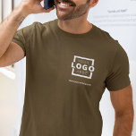Camiseta Formulário corporativo personalizado - Uniforme de<br><div class="desc">Promova sua empresa na camiseta, onde quer que você vá. Crie sua própria camiseta personalizada com o logotipo de sua própria empresa. O impressão pode ser colocado na frente, na área do bolso e na parte traseira. Vestir t-shirts de promocional com o logotipo da sua empresa em feiras comerciais e...</div>