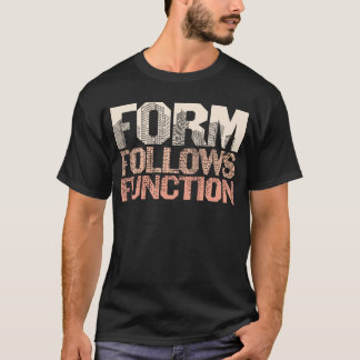Camiseta Formulário Segue Arquiteto de Funções