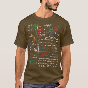 Camiseta Fórmulas de Professores de Matemática Trocar Folha