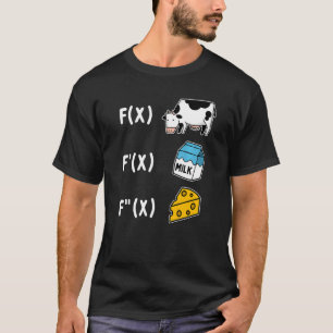 Camiseta Fórmulas de Queijo Matemático