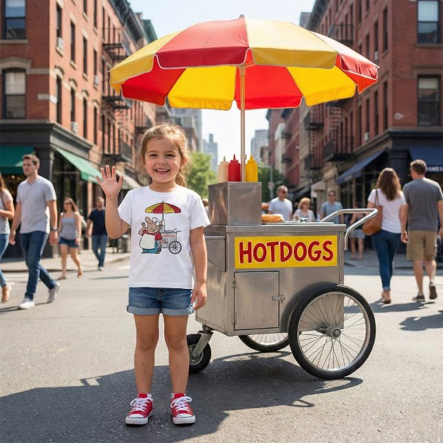Camiseta Fornecedor de Cachorro Quente (Criador carregado)