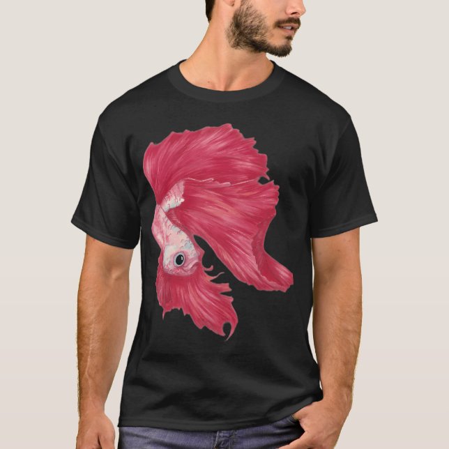 Camiseta Fornecedor de Gatos Fofos Segurando Peixe Fresco â (Frente)