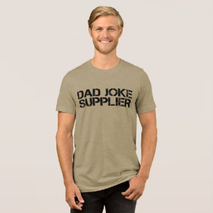 Camiseta Fornecedor de Piadas de Pai Dia dos Pais Divertido