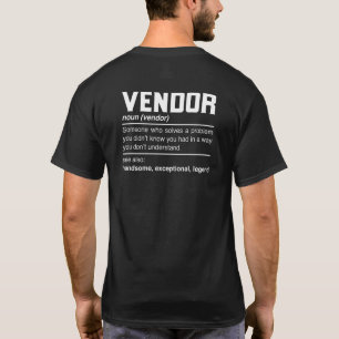 Camiseta Fornecedor Fornecedor de Design de Definição de Fo