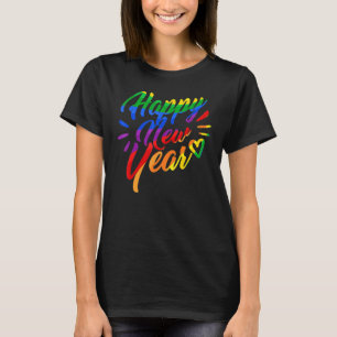 Camiseta Fornecimentos de véspera de ano novo NYE 2023 Happ