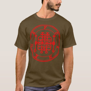 Camiseta Forneus Ars Goetia Sigil Red