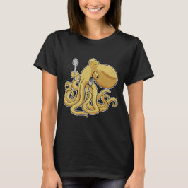Camiseta Forno da Coluna de Octopus