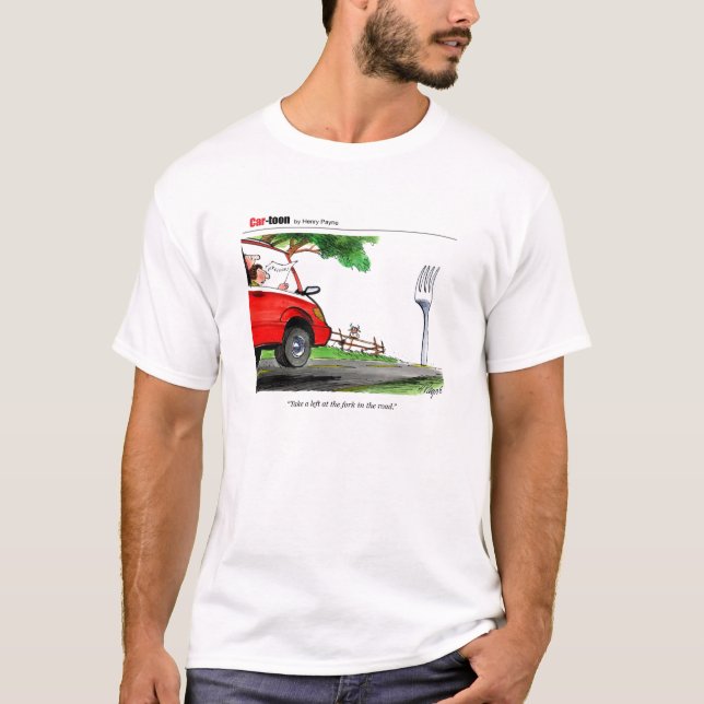 Camiseta Forquilha na estrada (Frente)