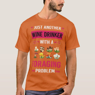 Camiseta Forrageiro De Bebidas De Vinho