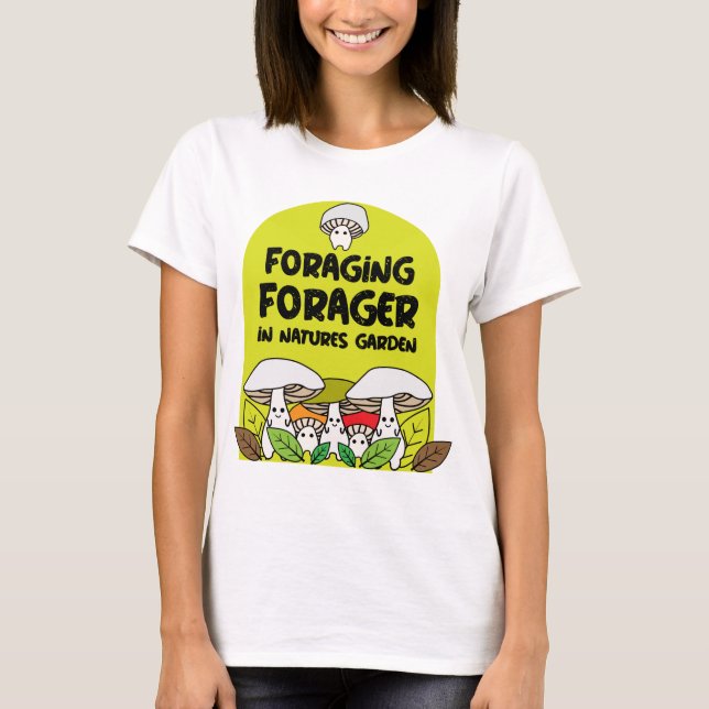 Camiseta Forragem de Comidas Selvagens (Frente)