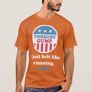 Camiseta Forrest Gump 2020 Eu só estava com vontade de corr