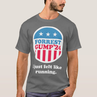 Camiseta Forrest Gump 24 Eu só estava com vontade de correr