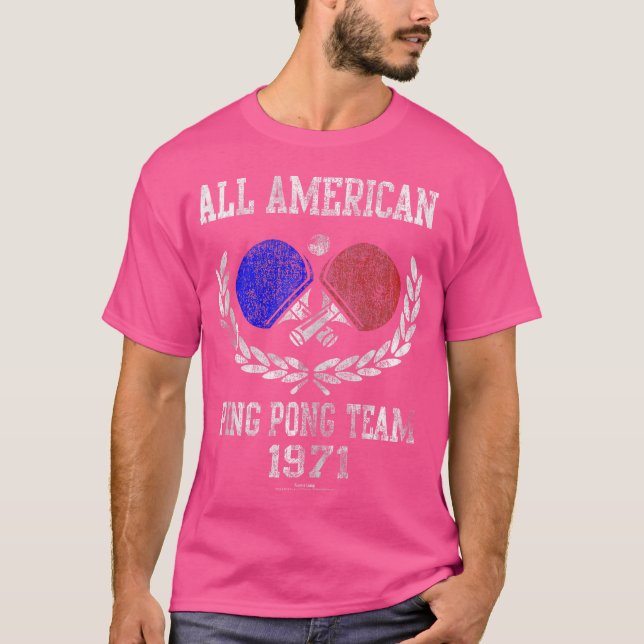 Camiseta Forrest Gump Ping Pong (Frente)
