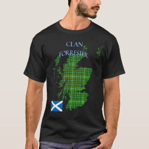 Camiseta Forrester Scottish Clan Tartan Scotland