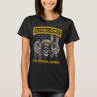 Camiseta Fort Benning GA Airborne Div Veter