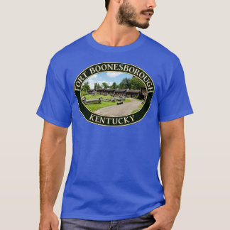 Camiseta Fort Boonesborough, do século XVIII no Kentucky