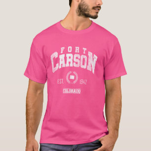 Camiseta Fort Carson CO Colorado Retro Antigo