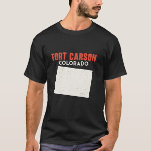 Camiseta Fort Carson Colorado EUA Estado América Viagem Col