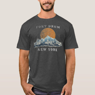 Camiseta Fort Drum New York Mountain Sunset Cena