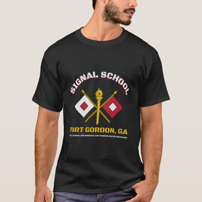 Camiseta Fort Gordon Signal School (Frente)