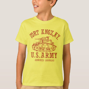 Camiseta Fort Knox Vintage Vermelho