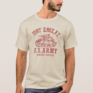 Camiseta Fort Knox Vintage Vermelho