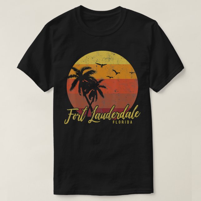 Camiseta Fort Lauderdale Flórida (Frente do Design)