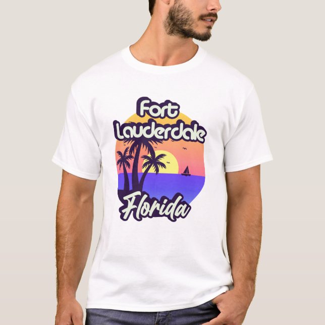 Camiseta Fort Lauderdale Flórida (Frente)
