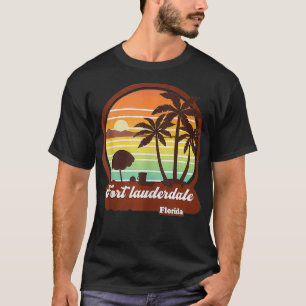 Camiseta Fort Lauderdale Florida Beach Souvenir FT Lauderda