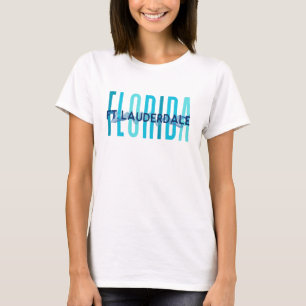 Camiseta Fort Lauderdale Florida (Onda Oceânica)