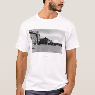 Camiseta Fort Lewis, opinião de WA das casernas e Monte