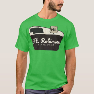 Camiseta Fort Robinson State Park Assinatura de Boas-vindas