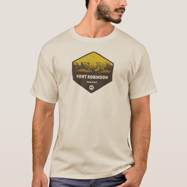 Camiseta Fort Robinson State Park em Nebraska (Frente)