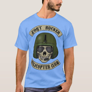 Camiseta Fort Rucker Helicopter Club T Pilot, Chefe de Trip