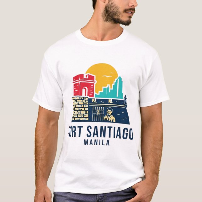 CAMISETA FORT SANTIAGO MANILA (Frente)