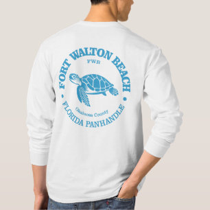 Camiseta Fort Walton Beach (tartaruga marinha)
