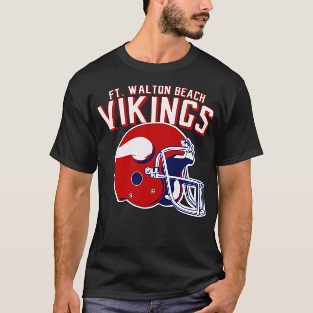 Camiseta Fort Walton Beach Vikings Futebol (Frente)