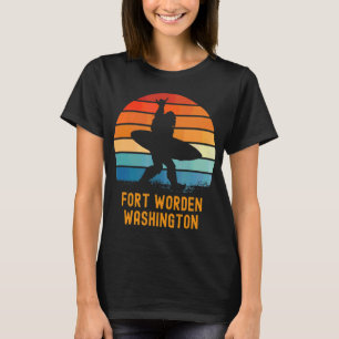 Camiseta Fort Worden Washington Sasquatch Souvenir
