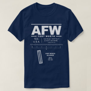 Camiseta Fort Worth Alliance Airport AFW T Shirt