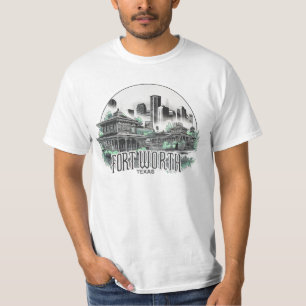 Camiseta Fort Worth City Texas EUA
