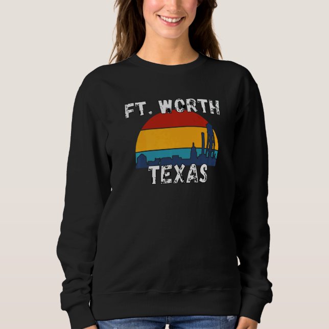 Camiseta Fort Worth Texas  Cidades do Texas (Frente)