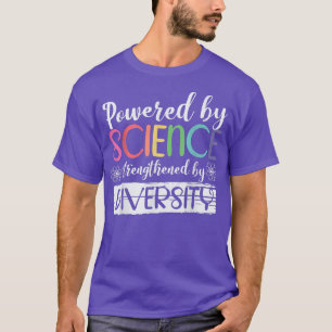Camiseta Fortalecida Pela Ciência Da Diversidade