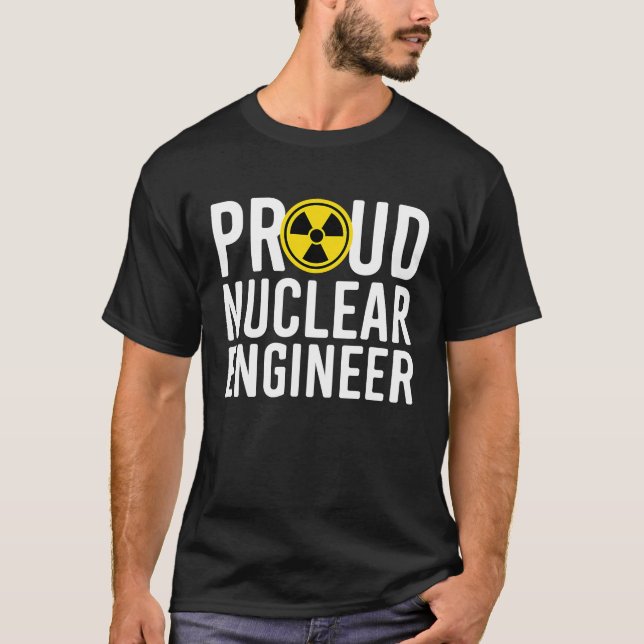 Camiseta Fortalecimento dos Engenheiros nucleares Engenheir (Frente)