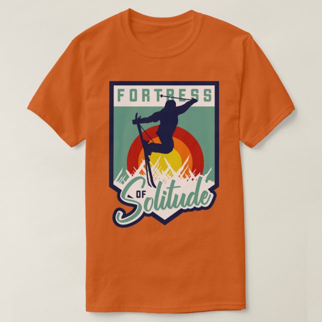 Camiseta Fortaleza da Solidão2 (Frente do Design)