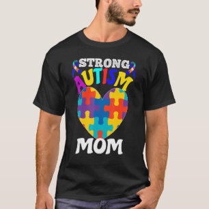 Camiseta Forte Autismo Mãe Legal Autismo Autismo Autismo Au